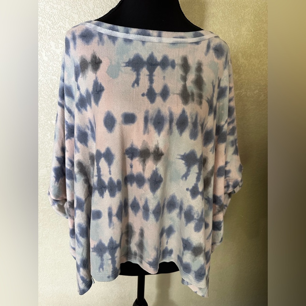 Entro Multicolor Tie-Dye Top